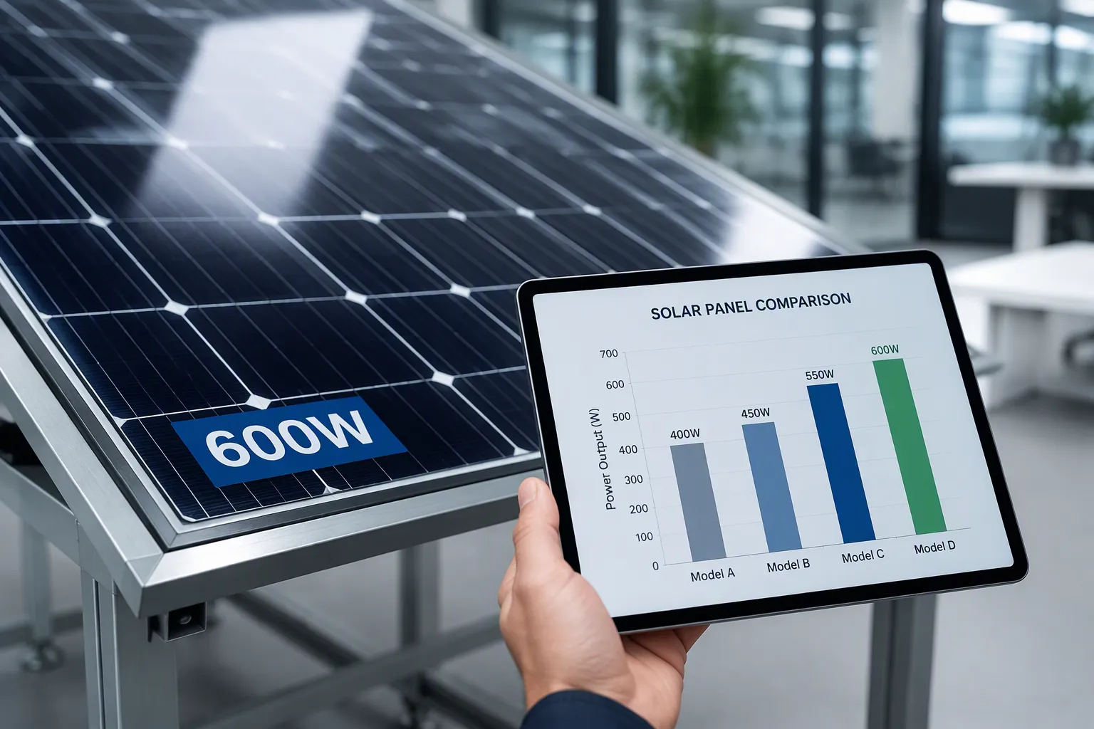Comparativo de fabricantes de painéis solares de 600 W em 2026