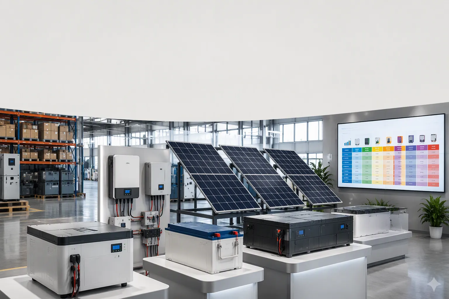 Comparativo de fabricantes de baterias solares na China